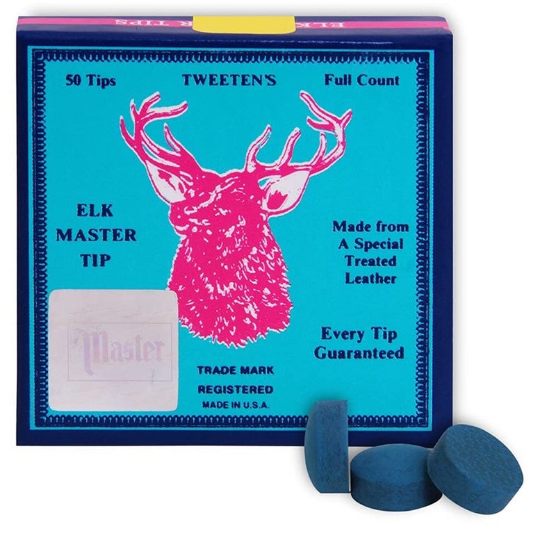 تويتين أطراف عصا البلياردو Tweeten Elk Master - صندوق واحد - 50 طرف - اختر مقاسك (10 مم) - Image 3